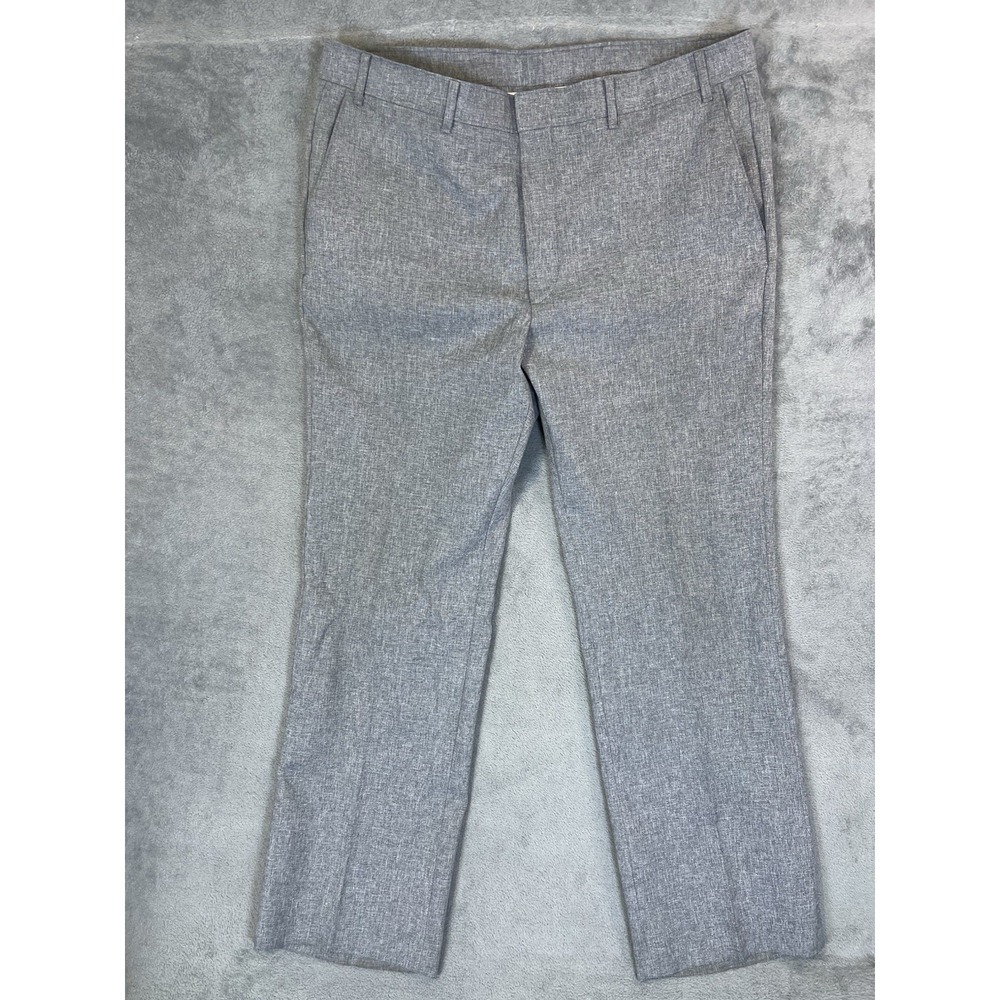 Levis Action Slacks Pants Mens 40x32 Gray Straight Dress Pants Vintage‎ USA